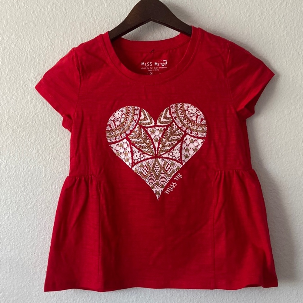 Girls Miss Me Top